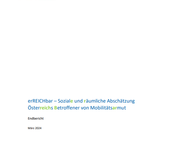Titelbild Studie erREICHbar