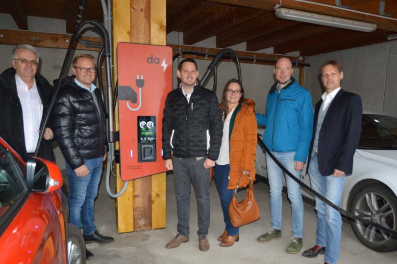 Schnellladestation am Bauhof der Stadtgemeinde Neulengbach