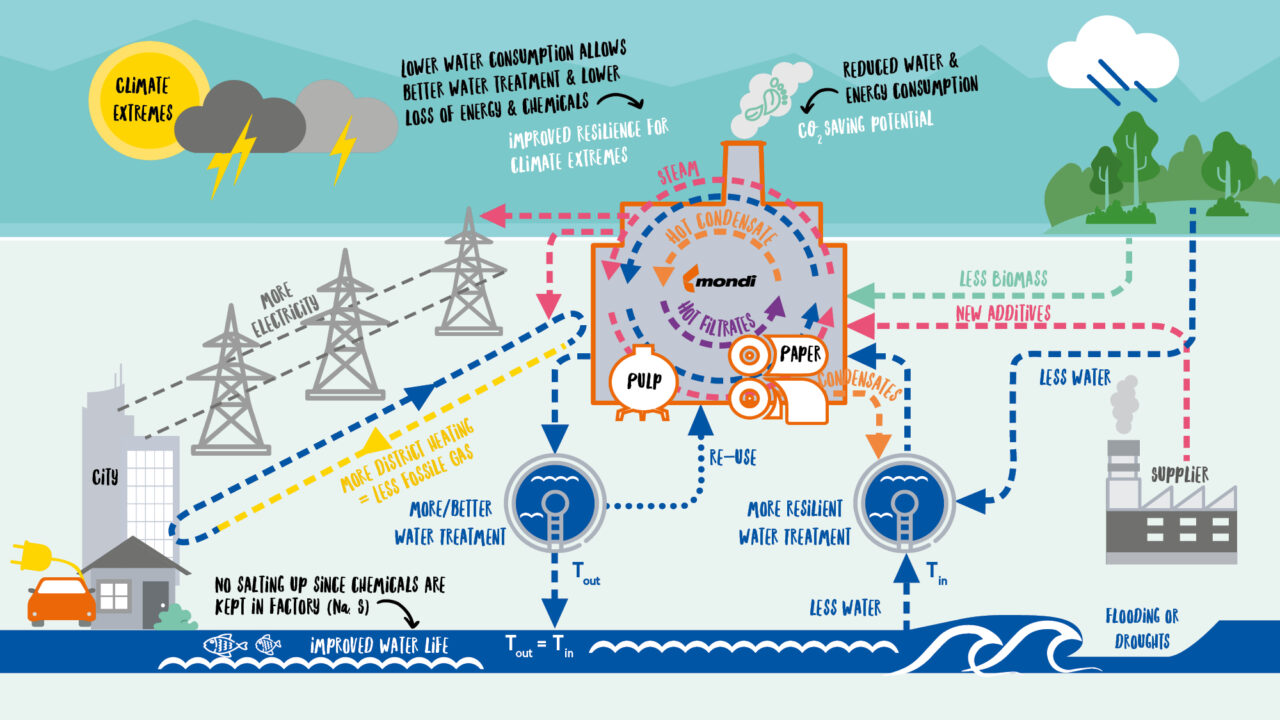 Grafik die die genauen Prozesse des Projektkonzepts darstellt