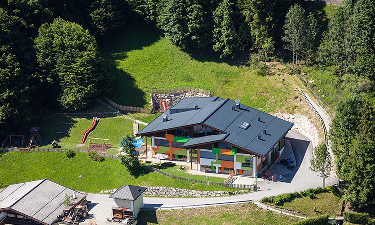 Kindergarten Luftbild