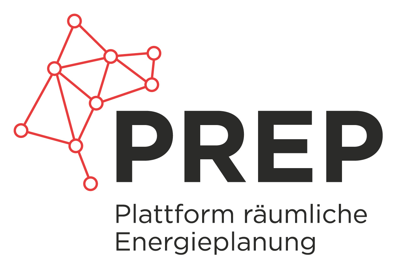 Logo der Plattform räumliche Energieplanung, kurz PREP.