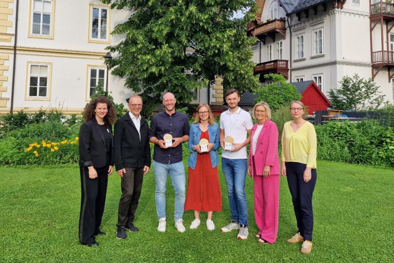 KLAR! Managerin, KLAR! Manager, Vertreter des KLAR! Projekts des Jahres mit Trophäen