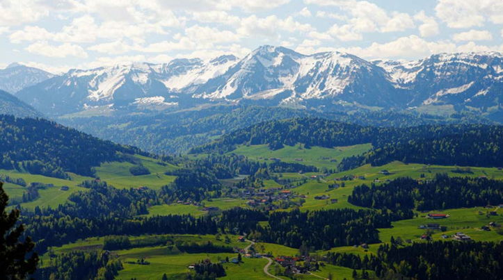Foto: Ein österreichisches Alpenpanorama.