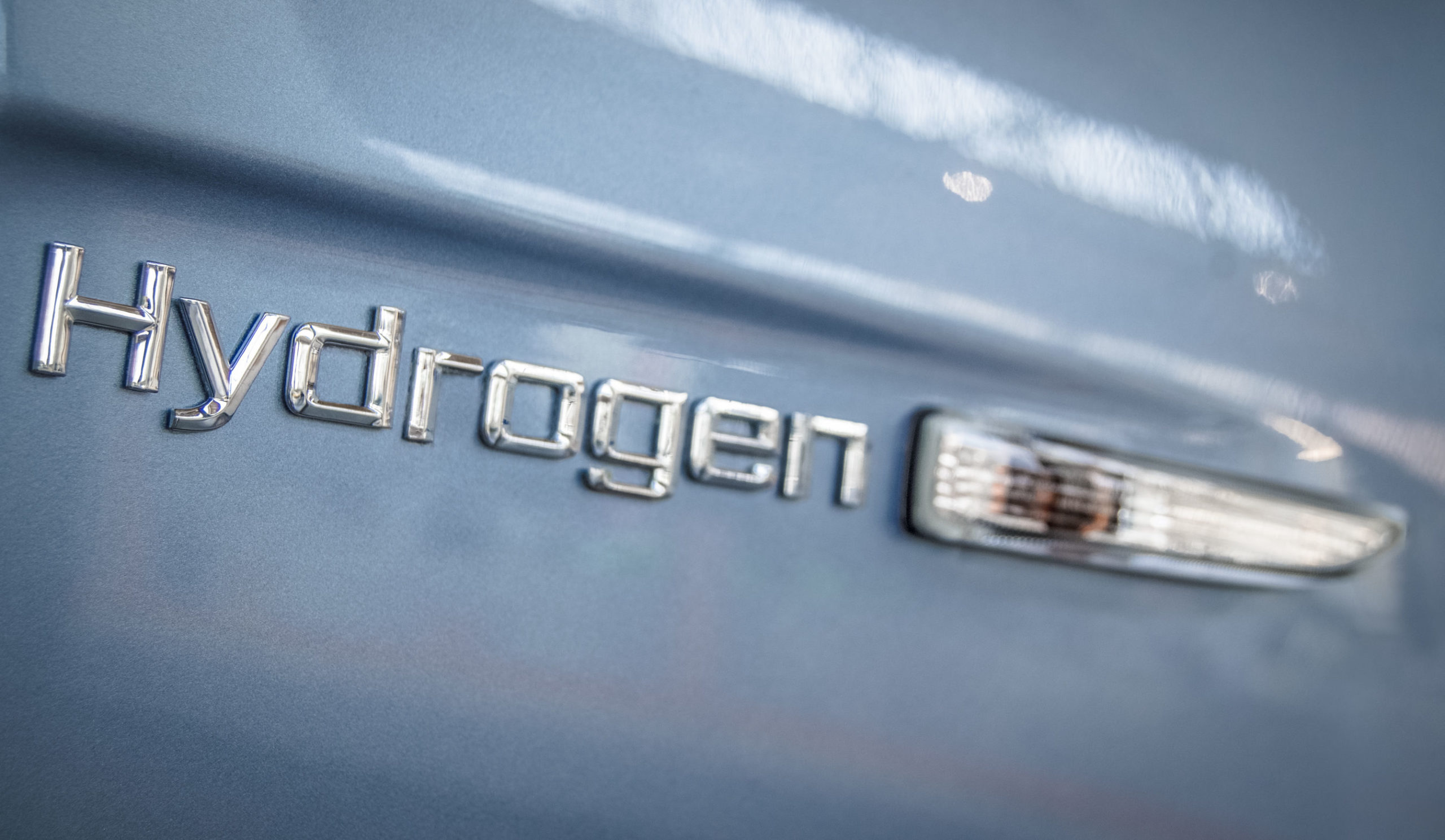 Hydrogen-Schriftzug